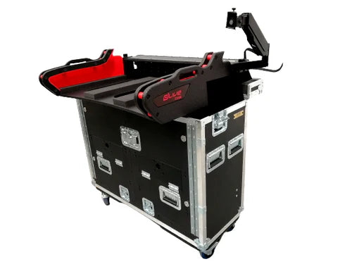 PRO-X- XZF-AH C3500 D - ProX XZF-AH C3500 D Allen and Heath DLive C3500 Flip-Ready Hydraulic Console Case