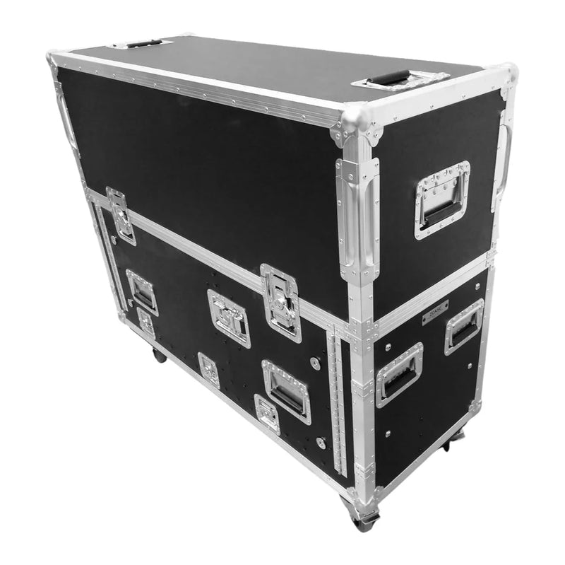 PROX-XZF-AH-S5000 D 2U - ProX XZF-AH-S5000 D 2U For Allen and Heath DLive S5000 Flip-Ready Hydraulic Console Case