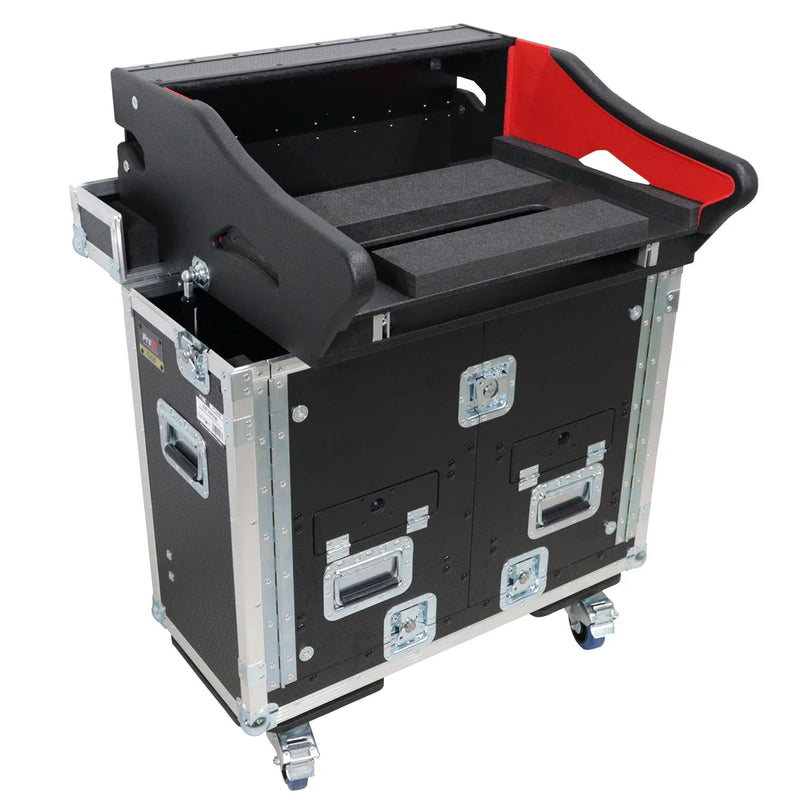 PROX-XZF-AH-SQ6 - ProX XZF-AH-SQ6 For Allen and Heath SQ-6 Flip-Ready Hydraulic Console Easy Retracting Lifting Case by ZCASE