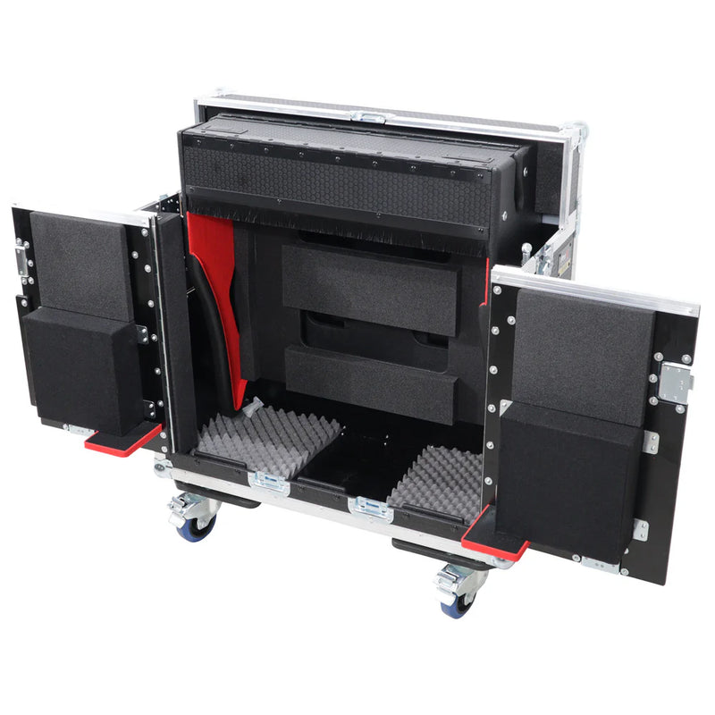 PRO-X- XZF-AH SQ6 -ProX XZF-AH-SQ6 For Allen and Heath SQ-6 Flip-Ready Hydraulic Console Easy Retracting Lifting Case by ZCASE