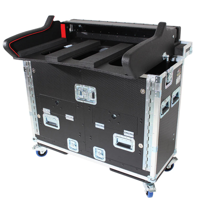 PRO-X- XZF-AH C3500 LMA - ProX XZF-AHC3500 Flip-Ready Easy Retracting Hydraulic Lift Case for Allen and Heath DLive C3500 Console by ZCase