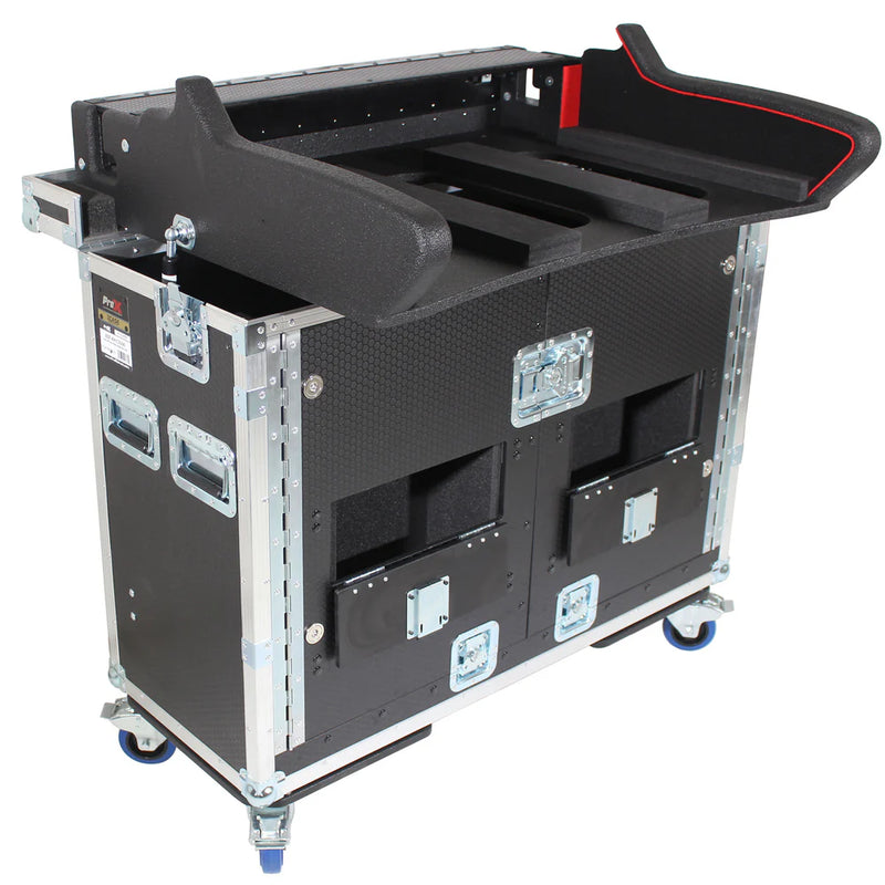 PRO-X- XZF-AH S5000 LMA - ProX XZF-AH-S5000-LMA For Allen and Heath DLive S5000 Flip-Ready Hydraulic Console Case