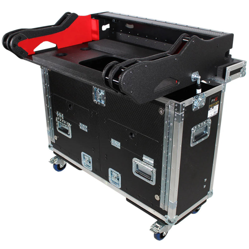 PRO-X- XZF-AH QU32 - ProX XZF-AH QU32 Allen and Heath QU-32 Flip-Ready Hydraulic Console Case