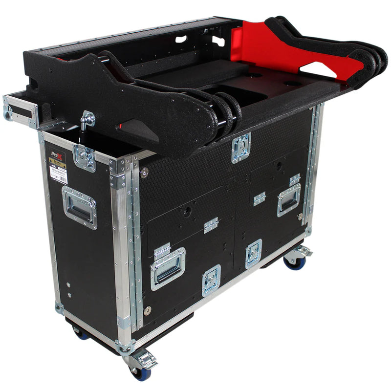 PRO-X- XZF-AH QU32 - ProX XZF-AH QU32 Allen and Heath QU-32 Flip-Ready Hydraulic Console Case