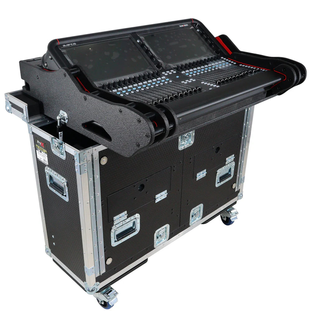 PRO-X- XZF-AH AVANTIS - ProX XZF-AHAVANTIS For Allen and Heath AVANTIS Flip-Ready Hydraulic Console Easy Retracting Lifting Case by ZCASE