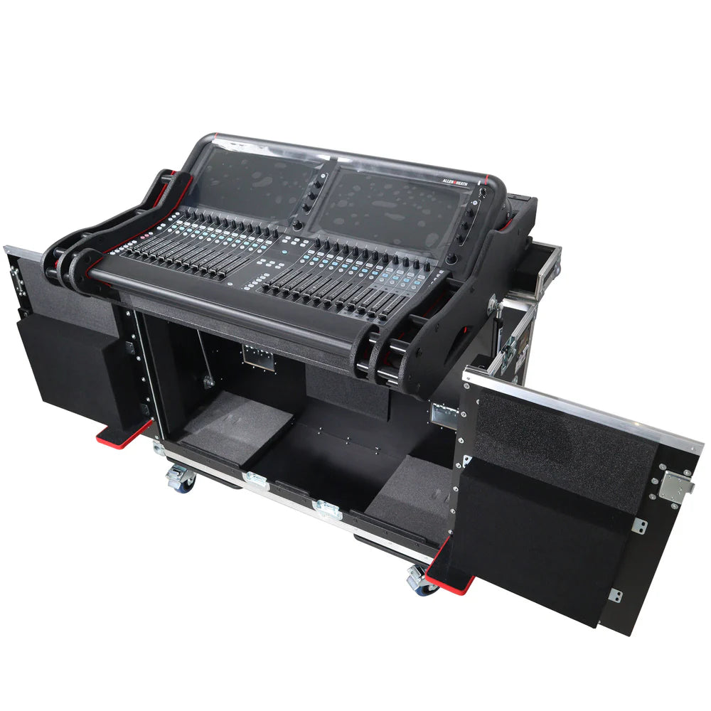 PRO-X- XZF-AH AVANTIS - ProX XZF-AHAVANTIS For Allen and Heath AVANTIS Flip-Ready Hydraulic Console Easy Retracting Lifting Case by ZCASE