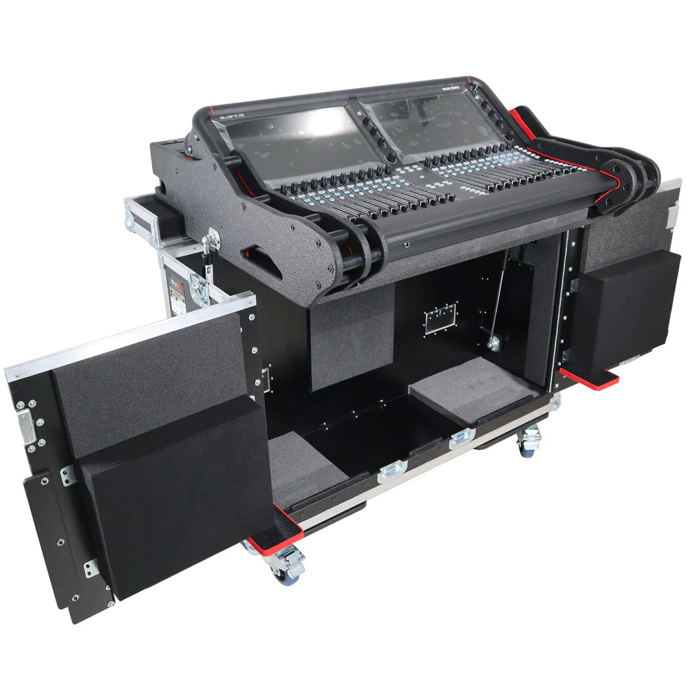 PRO-X- XZF-AH AVANTIS - ProX XZF-AHAVANTIS For Allen and Heath AVANTIS Flip-Ready Hydraulic Console Easy Retracting Lifting Case by ZCASE