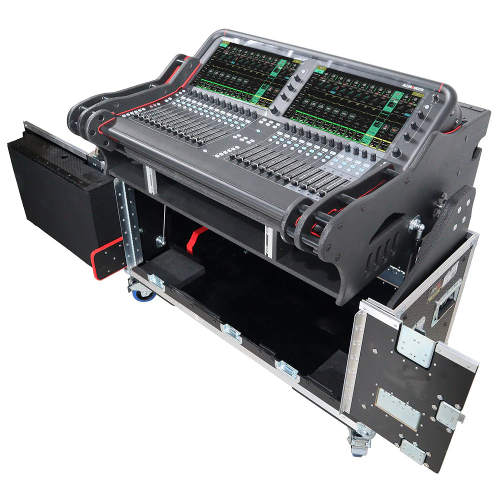 PROX-XZF-AH-AVANTIS 2U - ProX XZF-AHAVANTIS 2U Flip-Ready Hydraulic Console Easy Retracting Lifting 2U Rack Space Case