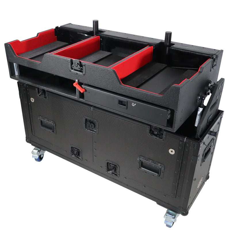 PRO-X- XZF-CDM3K BLK - ProX XZF-CDM3K-BLK Flip-Ready Easy Retracting Hydraulic Lift Case