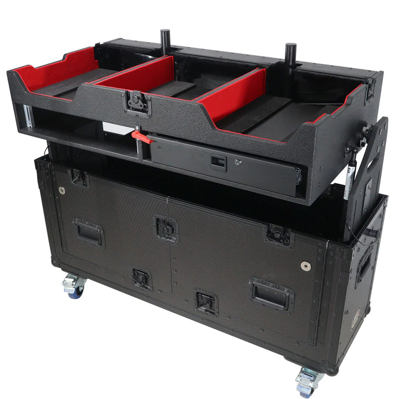 PRO-X- XZF-CDM3K BLK - ProX XZF-CDM3K-BLK Flip-Ready Easy Retracting Hydraulic Lift Case