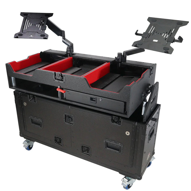 PRO-X- XZF-CDM3K BLK - ProX XZF-CDM3K-BLK Flip-Ready Easy Retracting Hydraulic Lift Case