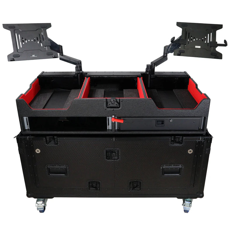 PROX-XZF-CDM3K - ProX XZF-CDM3K-BLK Flip-Ready Easy Retracting Hydraulic Lift Case