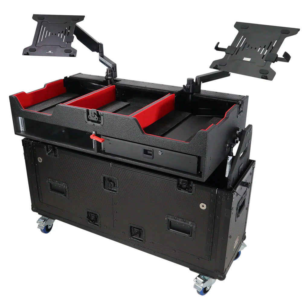 PRO-X- XZF-CDM3K BLK - ProX XZF-CDM3K-BLK Flip-Ready Easy Retracting Hydraulic Lift Case