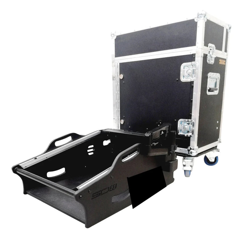 PROX-XZF-DIG-SD11 D - ProX XZF-DIG-SD11 D Detachable Easy Retracting Hydraulic Lift Case With for Digico SD11 Digital Mixing Console