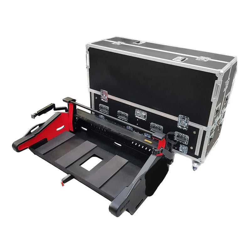 PRO-X- XZF-DIG-SD5 D 2U - ProX XZF-DIG-SD5 D 2U Detachable Retracting Hydraulic Lift Case With 2U for Digico SD5 Digital Mixing Console