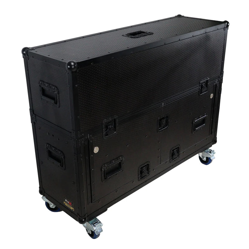 PROX-XZF-DNSC6000 - ProX XZF-DNSC6000 Flip-Ready Easy Retracting Hydraulic Lift Case for Denon DJ SC 6000 PRIME and X1850 PRIME