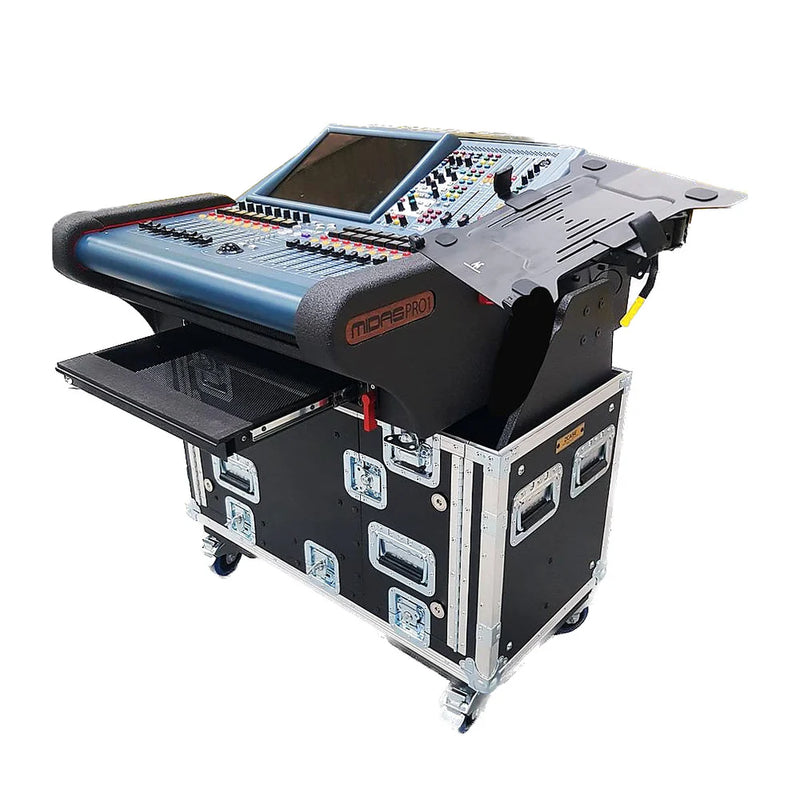 PROX-XZF-MID-PRO1 - ProX XZF-MID PRO1 MIDAS PRO1 Flip-Ready Hydraulic Console Case