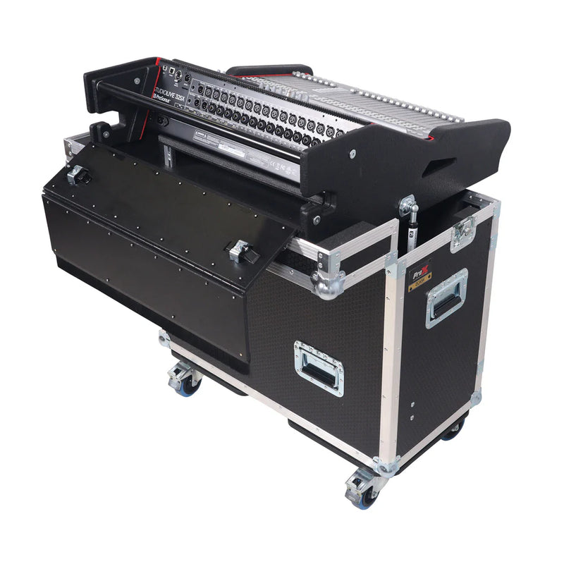 PRO-X- XZF-PRE SL32SX - ProX XZF-PRE-SL32SX Flip-Ready Easy Retracting Hydraulic Lift Case for PreSonus StudioLive 32SX Mixing Console