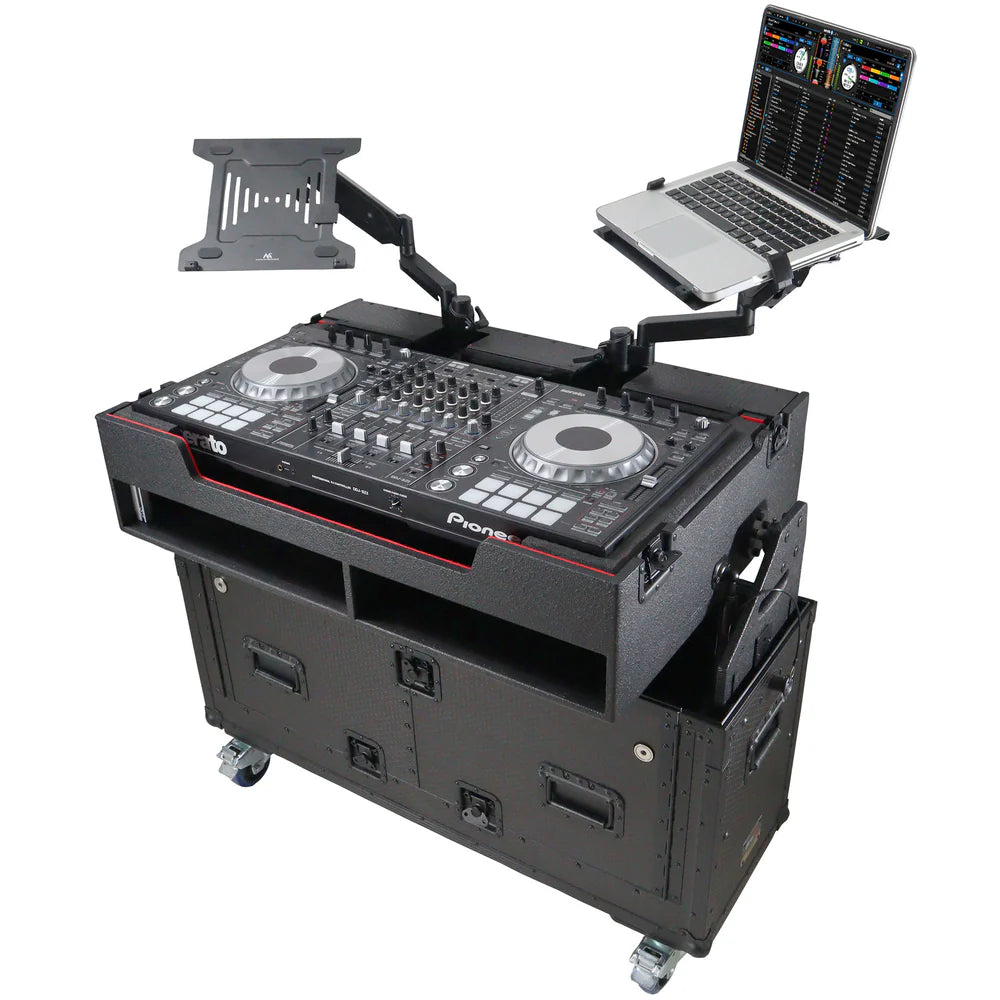 PRO-X- XZF-UCXX - ProX XZF-UCXX Flip-Ready Easy Retracting Hydraulic Lift Case (Black)