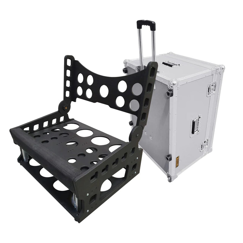 PROX-XZF-WAVE LV1 - ProX XZF-WAVESLV1 3U CASE WAVES eMotion LV1 Live Mixer ATA Rolling Retractable Handle Road Case