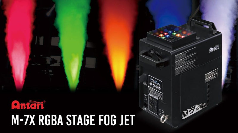 ANTARI M-7xRGBA Geyser type fogger RGBA LED