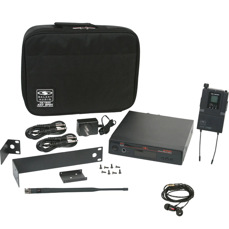 Galaxy Audio AS1800-B2 - Galaxy Audio AS-1800B2 Wireless Personal In-Ear Monitor System (B2: 538-554 MHz)