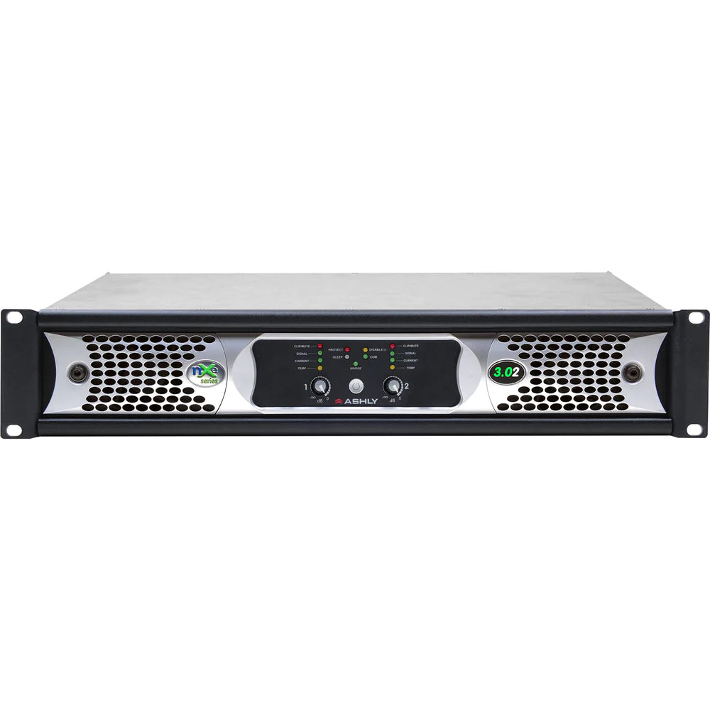 ASHLY nXe4004bd - Ashly NXE4004BD Nxe Series Nxe4004 4-Channel 400W Power Amplifier w/ OPDAC4 & OPDante Cards