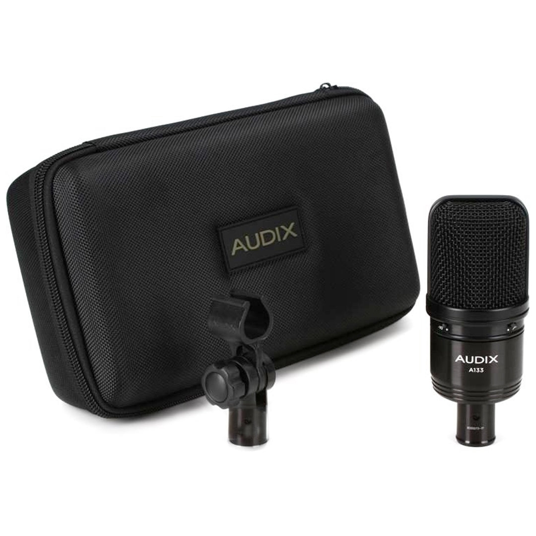 AUDIX A133 - Audix A133 Studio Electret Condenser Microphone w/ Pad & Roll-off.