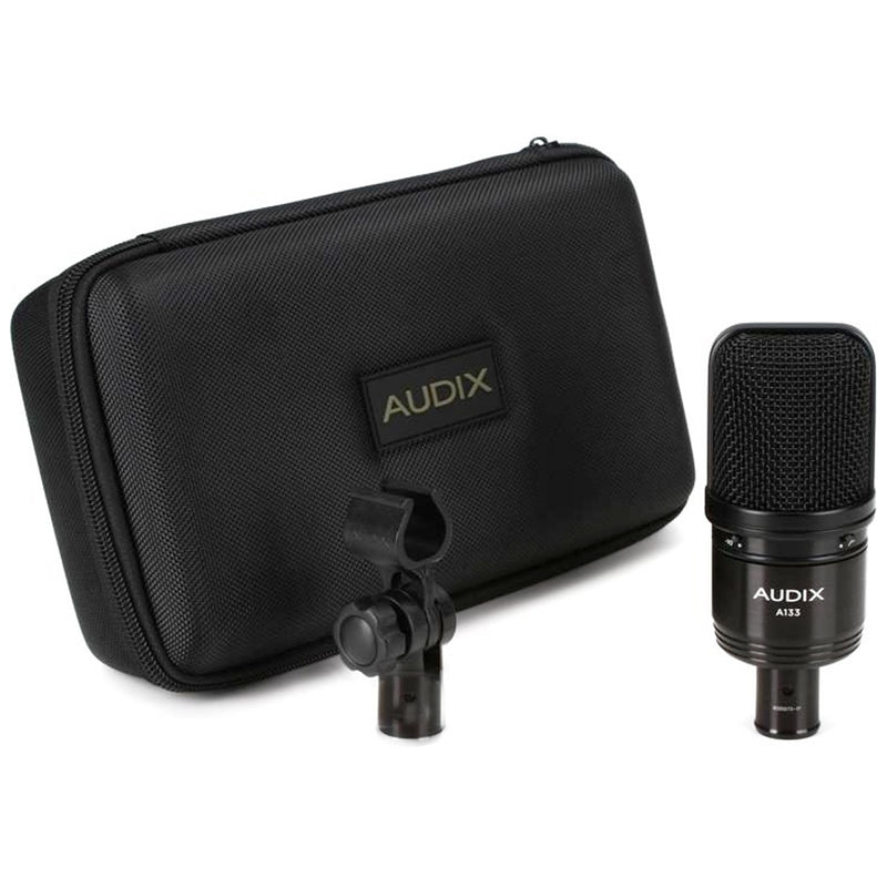 AUDIX A133 - Audix A133 Studio Electret Condenser Microphone w/ Pad & Roll-off
