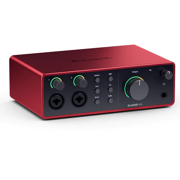 FOCUSRITE Scarlett 4i4 4th GEN  - 4 In / 4 out USB Audio Interface