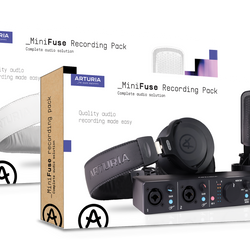 ARTURIA MINIFUSERECORDINGPACKBK - Recording Pack Complete audio solution