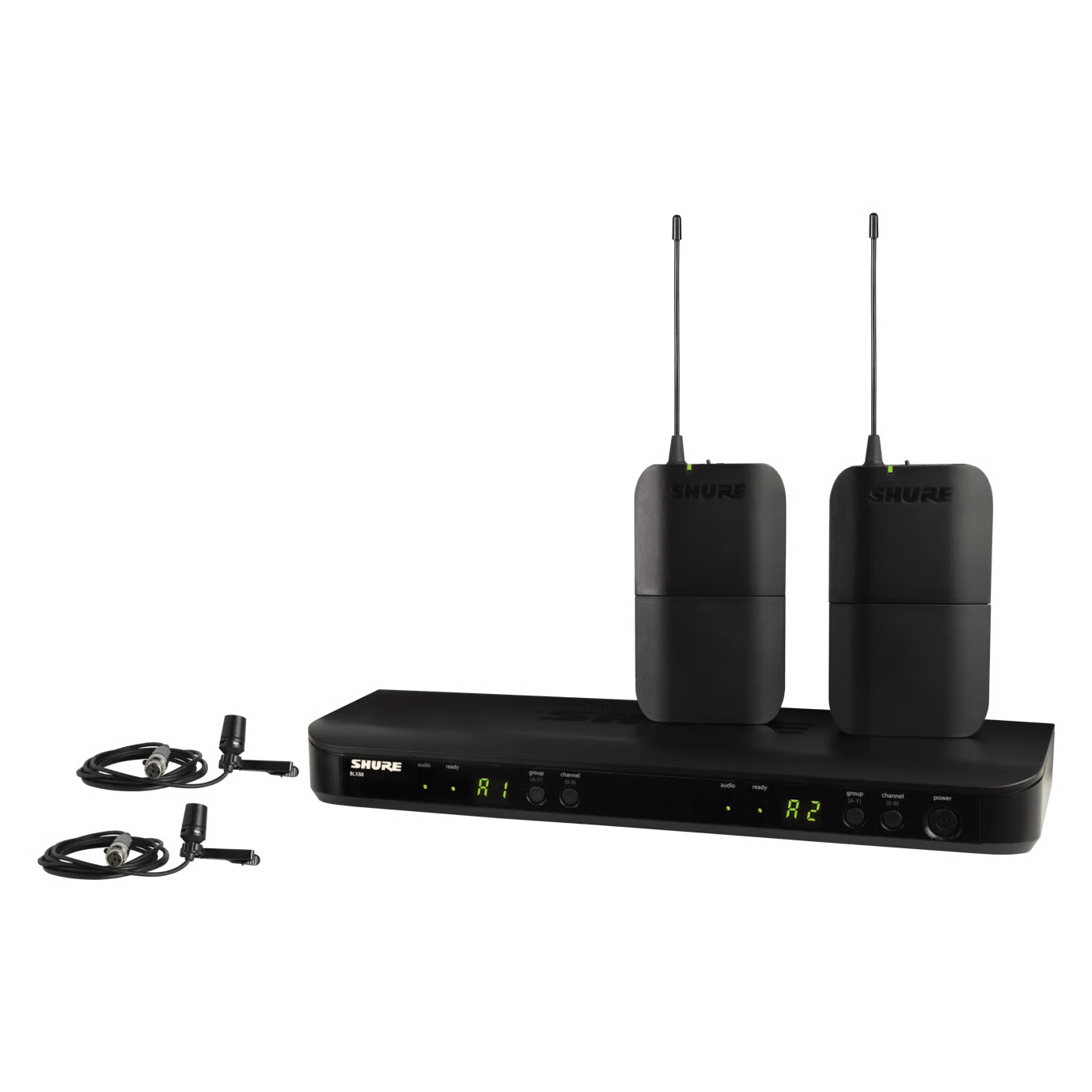 BLX1188/CVL - Wireless Dual Presenter System with two CVL Lavalier Microphones