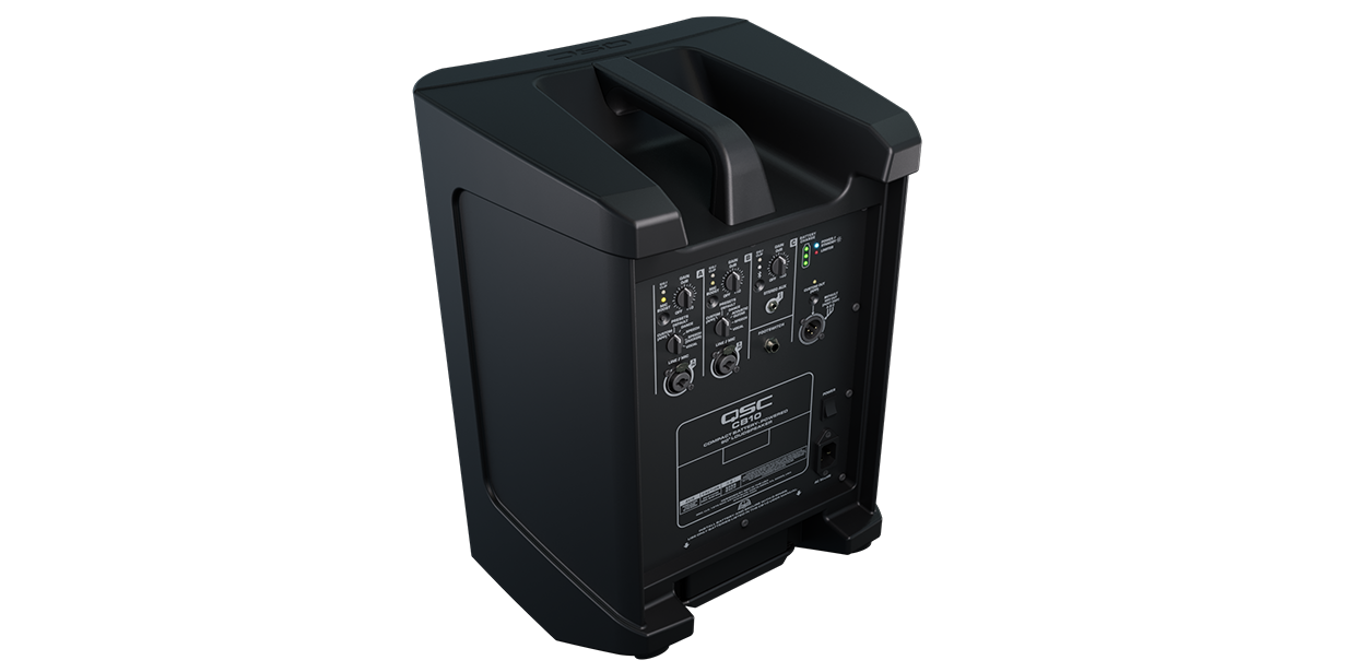 QSC CB10 - Compact, battery-powered loudspeaker system