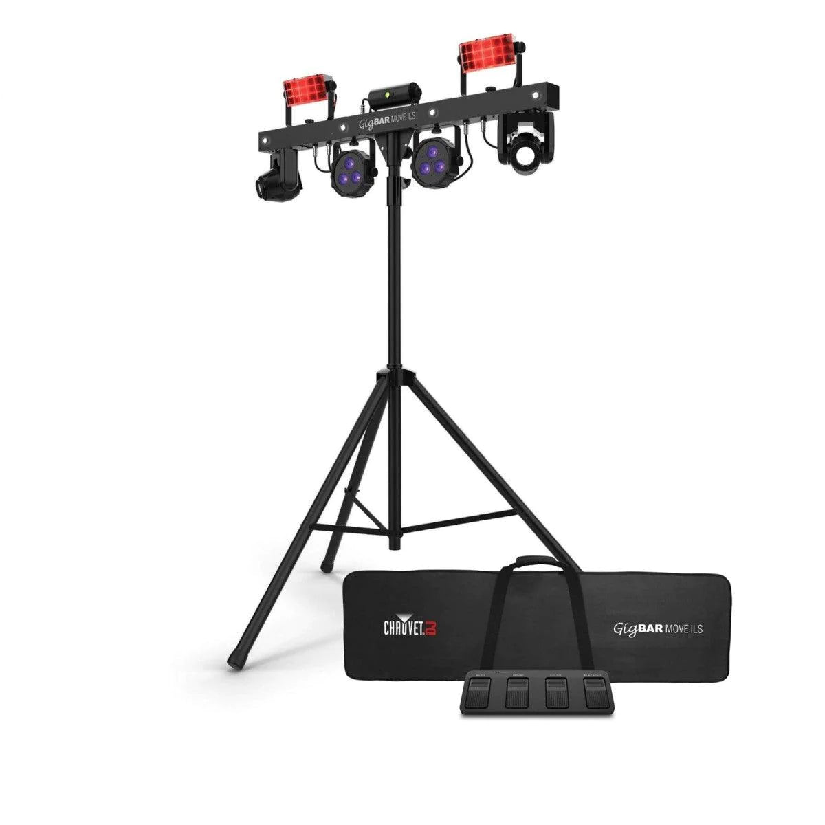 CHAUVET GIGBAR-MOVE-PLUS-ILS 5-in-1 LED FX with moving head - Chauvet DJ GIGBAR MOVE PLUS ILS 5-in-1 LED Lighting System w/2 Moving Heads