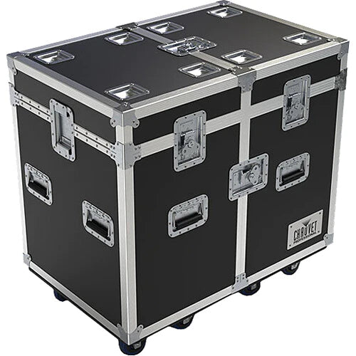 CHAUVET PRO CP2CASELARGE 2-Fixture - Chauvet Professional CP2CASELARGE 2-Fixture Roadcase for MK3 Spot/Profile, MK1 Hybrid, Silens 2 Profile, Outcast 1 Hybrid