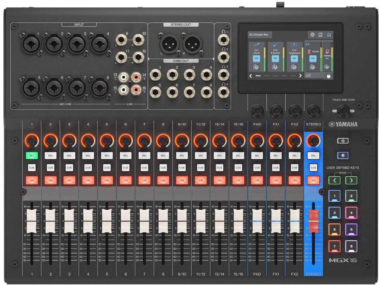 YAMAHA MGX16 - 22-Channel Digital Mixing Console