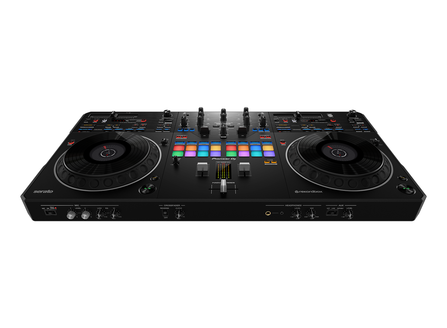 Pioneer DDJ-REV5 (New open-box)  Scratch-style 2-channel performance DJ controller.