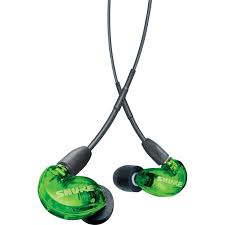 Shure SE215SPE-GN - Isolating Earphones with Black 3.5mm Cable