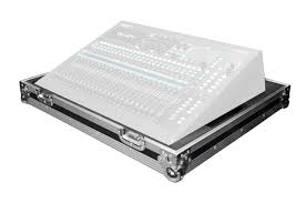 Odyssey FZQU24W Road Case - Allen & Heath QU-24 Mixing Console Flight Case with Wheels
