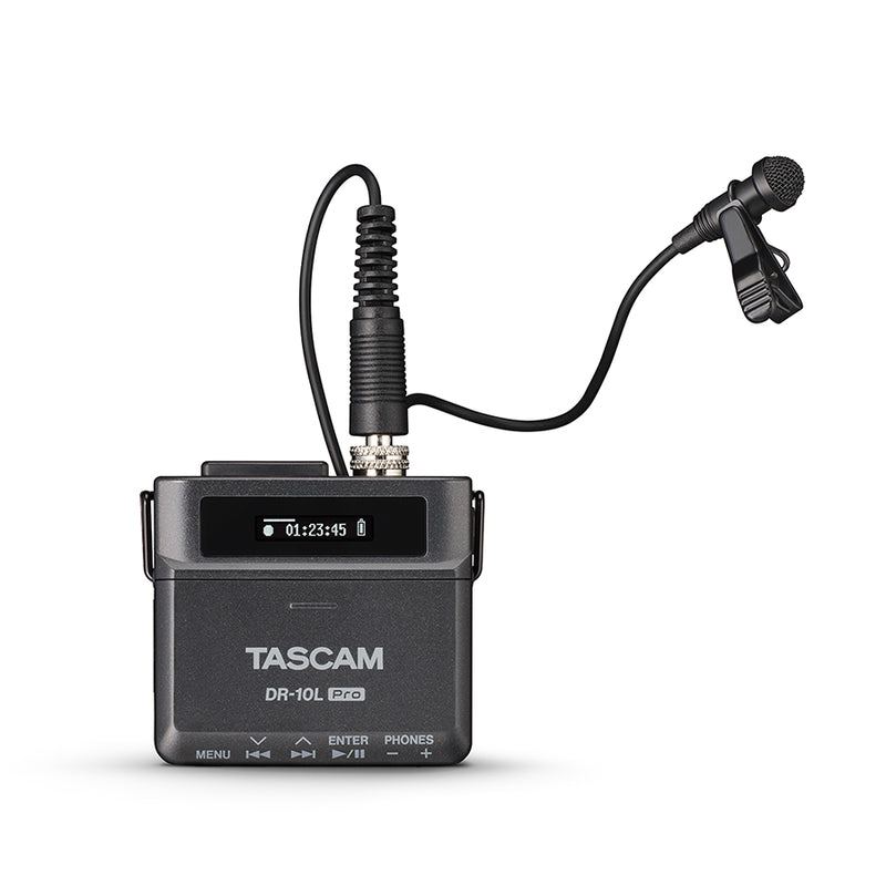 TASCAM DR-10PRO (32-bit float Field Recorder and Lavalier Mic)