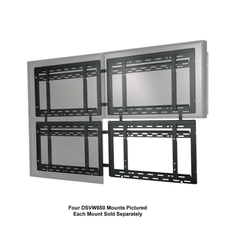 PEERLESS-AV - DS-VW665  (4 available at this price) Flat Video Wall Mount for 40" to 65" Flat Panel Displays