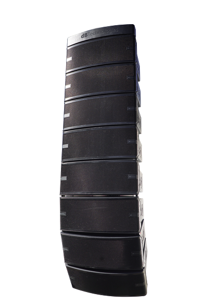 DBT-DVA-MINI-G2 - 2-WAY ACTIVE LINE ARRAY MODULE  400 W RMS DIGIPRO G3 AMP TECHNOLOGY