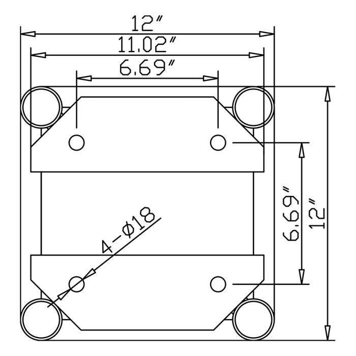 Global Truss DT-GP10 GTR Square Truss - DT-GP10