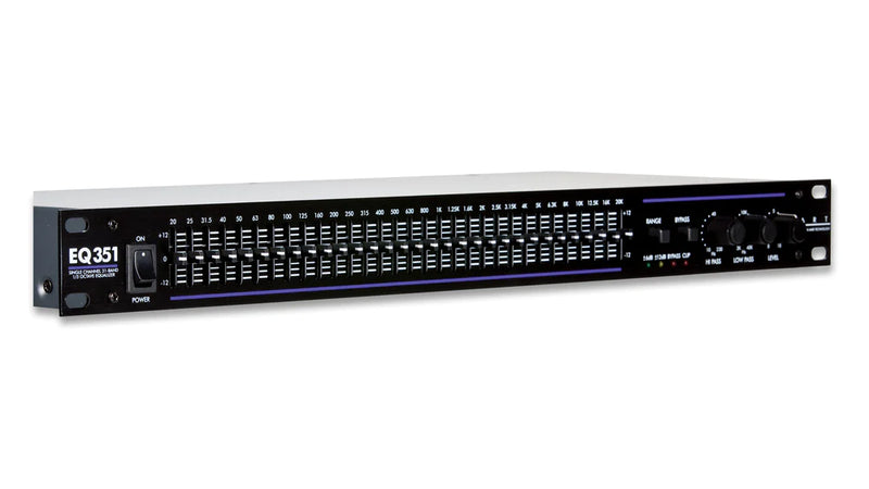 ART ProAudio EQ351CE 351 ART SINGLE 31 BAND EQ 230V - ART EQ351 - Single Channel 31-Band 1/3 Octave Graphic Equalizer