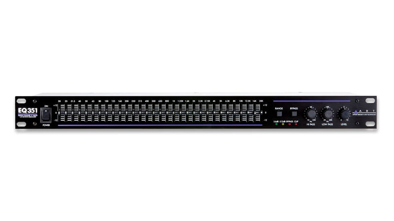 ART ProAudio EQ351 351 ART SINGLE 31 BAND EQ -  ART EQ351 - Single Channel 31-Band 1/3 Octave Graphic Equalizer