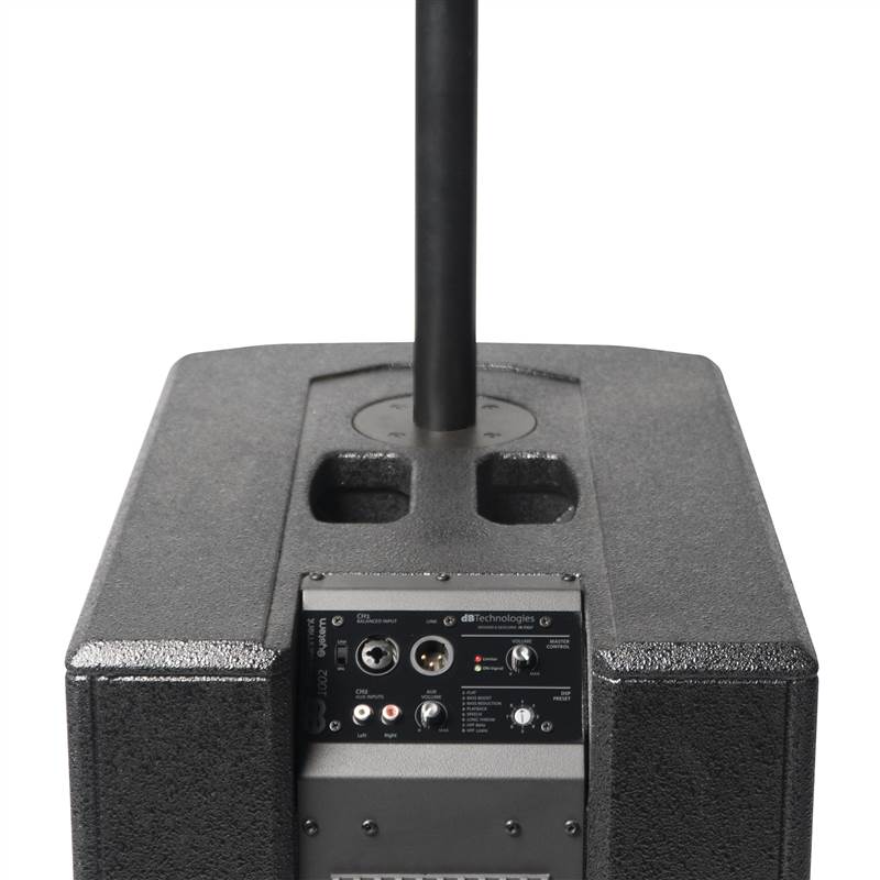 DB TECHNOLOGIE ES1002 - 2-AMPED MONO COLUMN SYSTEM  1800W PEAK CLASS-D DIGIPRO® G3