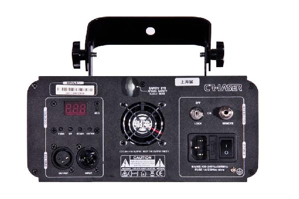 CR-LASER FS-6 RGB (Open box)  Multi colored Laser RGB sound activated and DMX