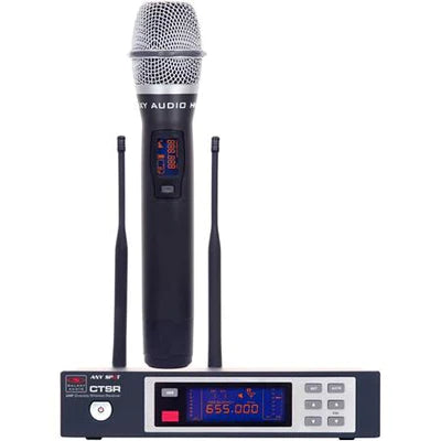 Galaxy Audio CTSR/HH85 CTS/HH85 HANDHELD SYSTEM: 920 channels; contains 1 CTSR Receiver, HH85 Carioid Dynamic Handheld Mic/Transmitter w/selectable 5, 10, & 20 mW output, rack ears