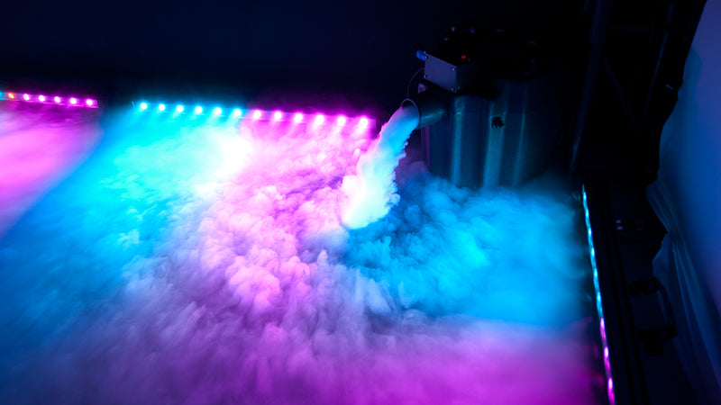 CHAUVET NIMBUS -  Professional Dry Ice Machine - Chauvet DJ NIMBUS Professional Dry Ice Machine Creates Thick Low-Lying Clouds That Hug The Floor - Nimbus