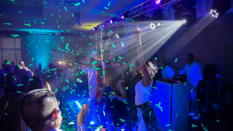 CHAUVET FUNFETTI-SHOT Confetti machine - Chauvet DJ FUNFETTI-SHOT Professional Confetti Launcher Perfect For Concerts Parties Or Special Events